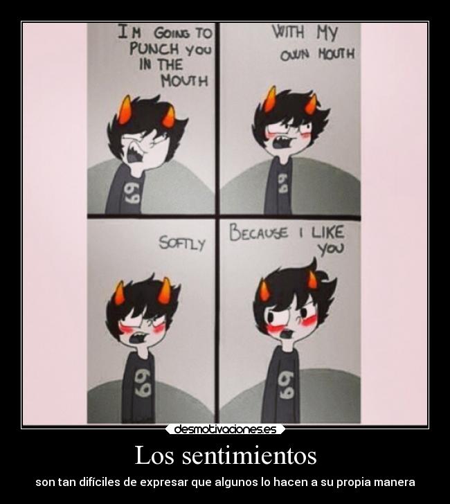 carteles sentimientos humor risa besos sentimientos amor expresar punetazo desmotivaciones