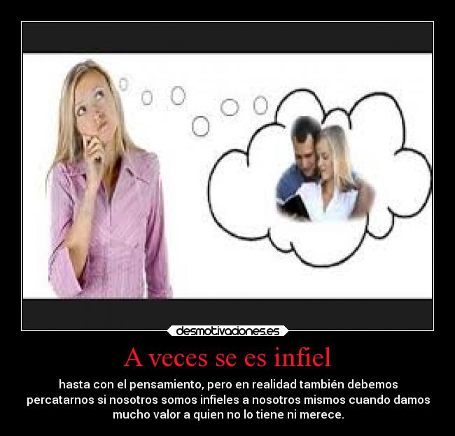 A veces se es infiel - 