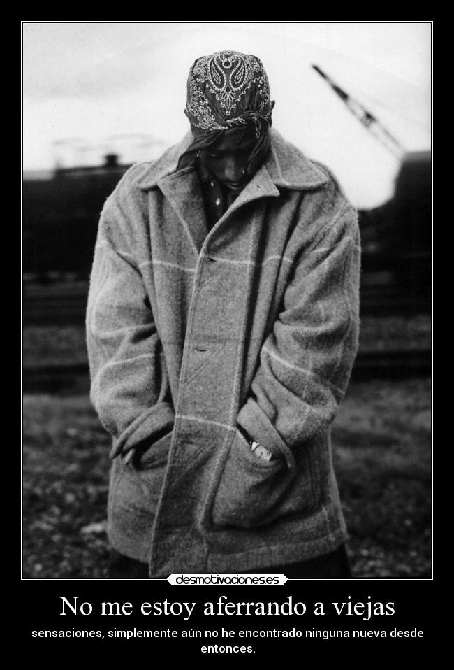 No me estoy aferrando a viejas -