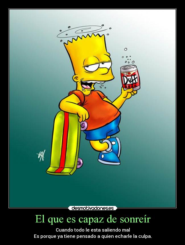 carteles simpsons desmotivaciones