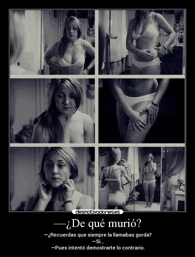 —¿De qué murió? -