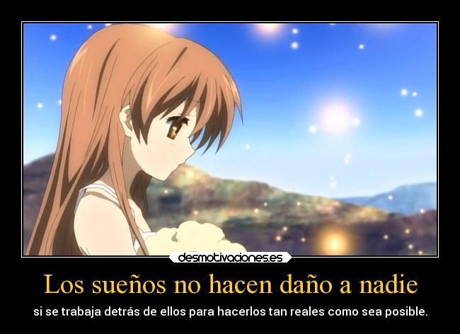 carteles sociedad vida alma anime suenos clannad sonar meta final realidad pensamientos desmotivaciones