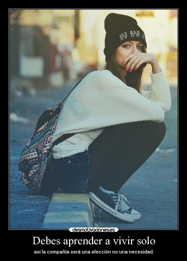 carteles soledad amor vida amistad desmotivaciones