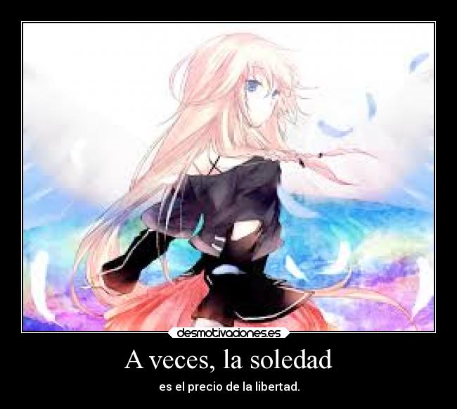 A veces, la soledad - 