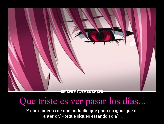 Que triste es ver pasar los días... - 