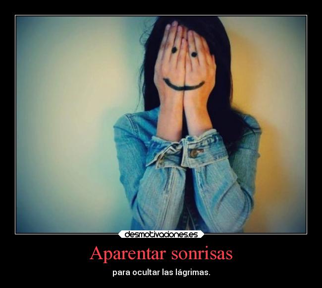 Aparentar sonrisas - 