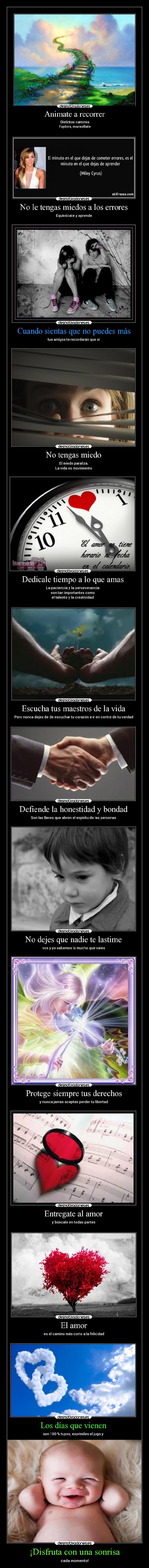 ¡Disfruta con una sonrisa - cada momento!