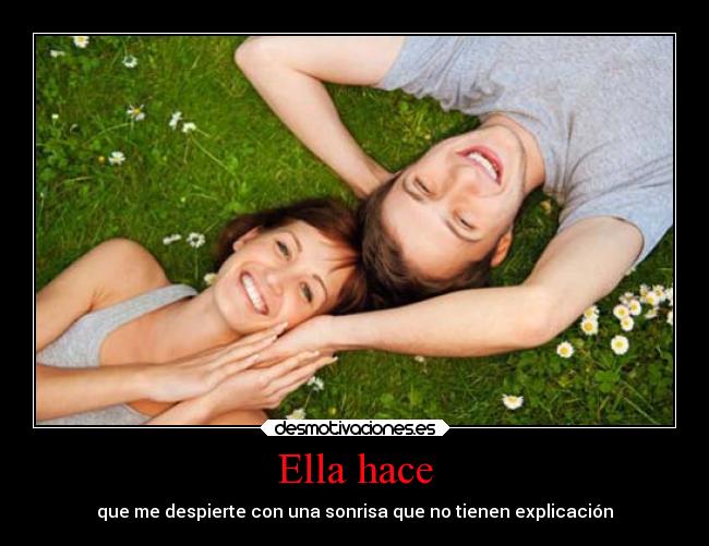 Ella hace - 