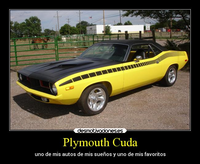 Plymouth Cuda -