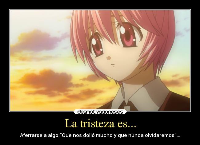 La tristeza es... - 