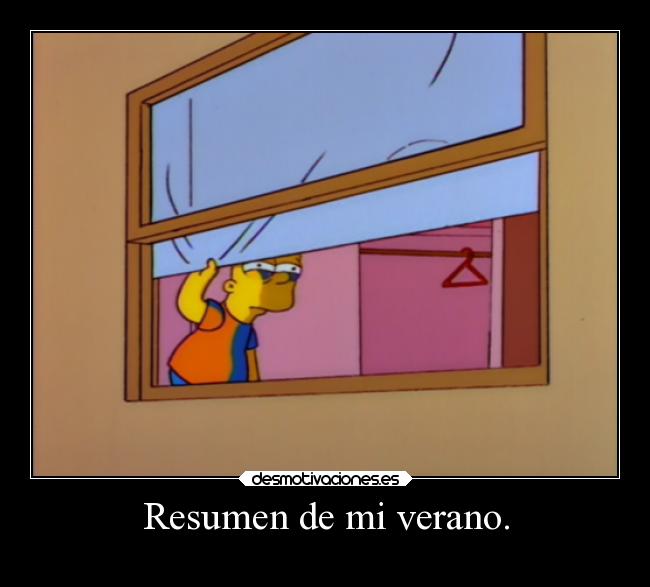 carteles verano tonto desmotivaciones