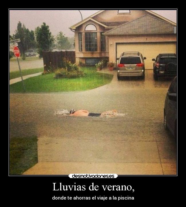 Lluvias de verano, -