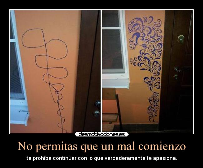 carteles vida comienzos continuar apasionar rilacs desmotivaciones