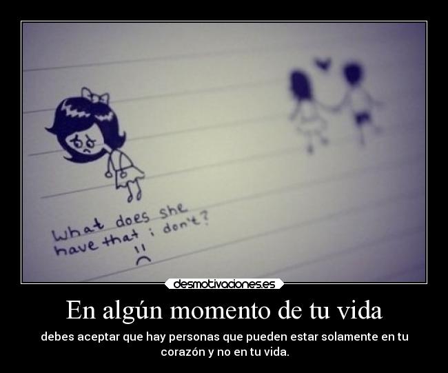 En algún momento de tu vida -