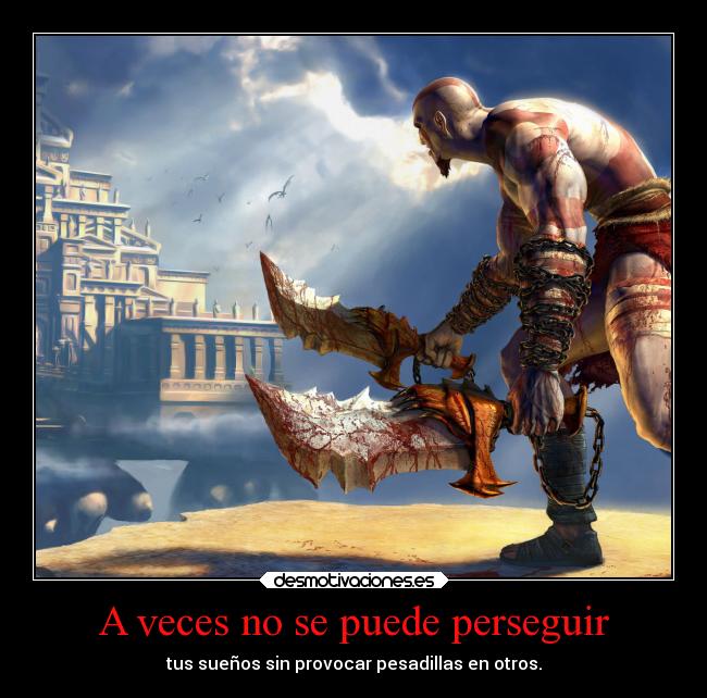 A veces no se puede perseguir -