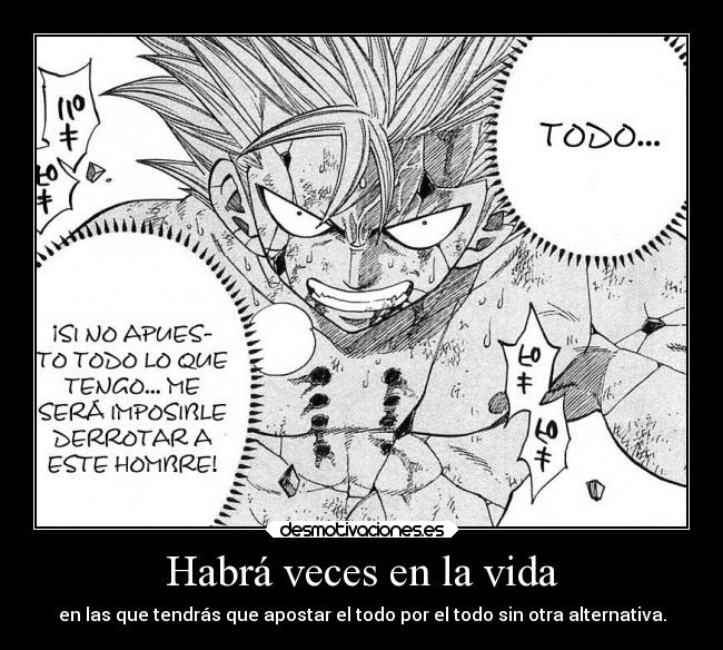 carteles vida dolor anime vida raptorhunters harukaze manga otaku rave master let ganar victoria morir desmotivaciones