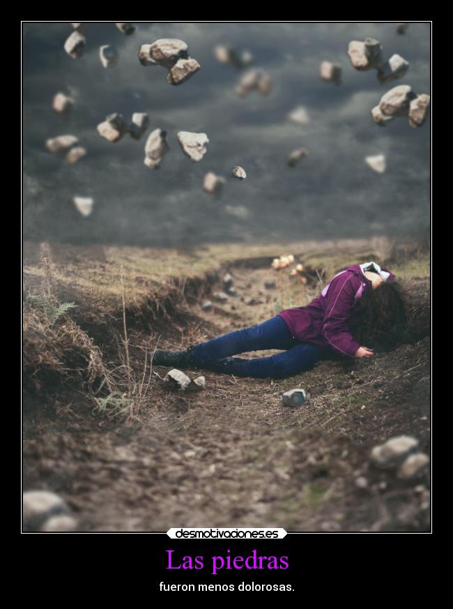 Las piedras -