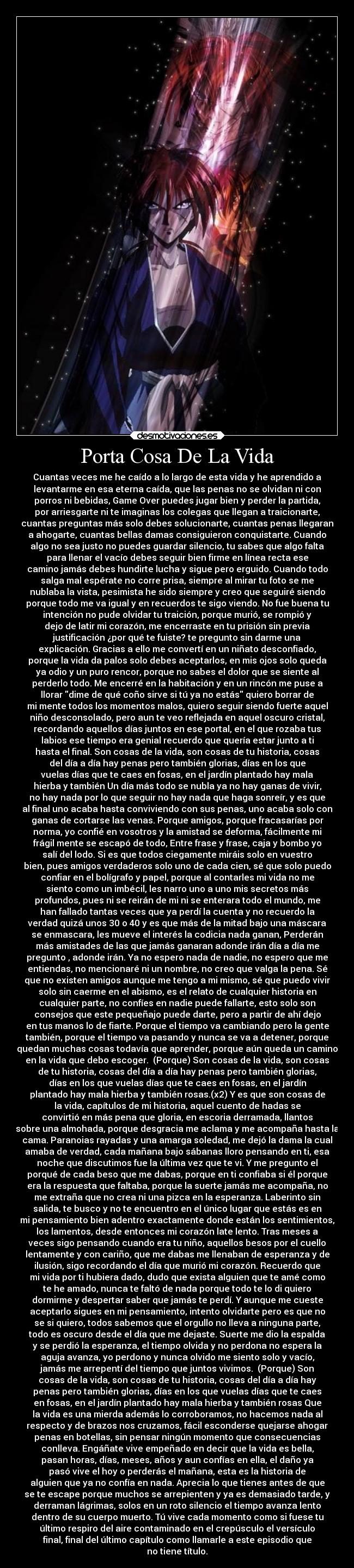 Porta Cosa De La Vida - 