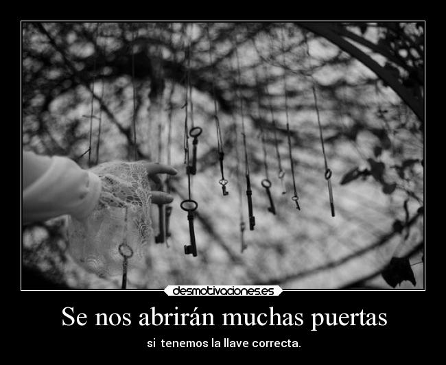 carteles vida puerta llave corecta rbk desmotivaciones