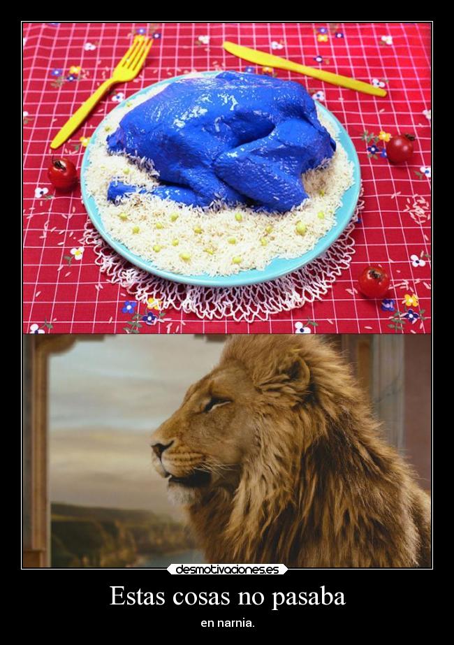 Estas cosas no pasaba - 