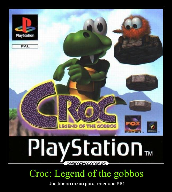 Croc: Legend of the gobbos - Una buena razon para tener una PS1