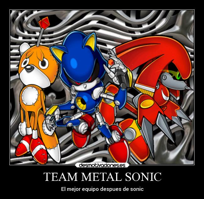 TEAM METAL SONIC - El mejor equipo despues de sonic