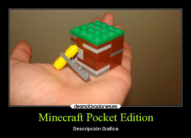 carteles videojuegos minecraft desmotivaciones