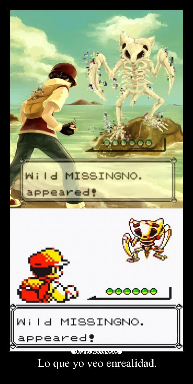 Lo que yo veo enrealidad. - 