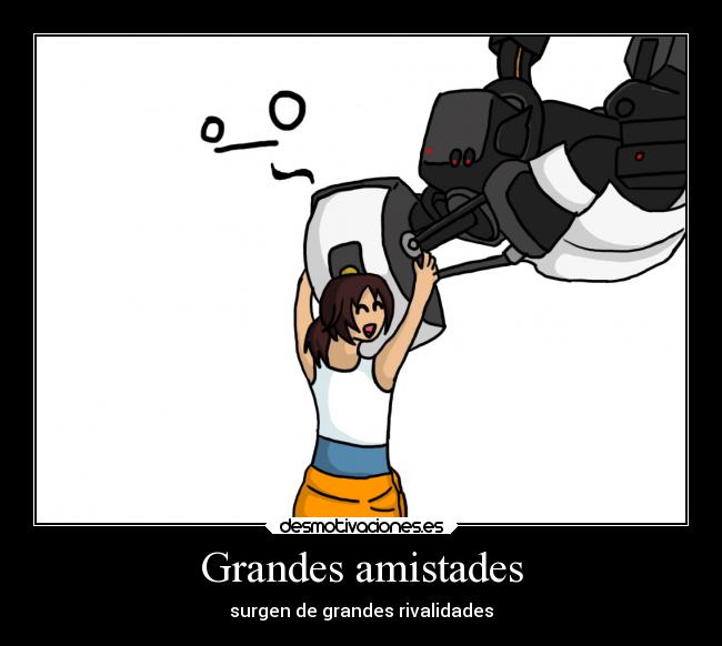 carteles videojuegos portal chell glados desmotivaciones