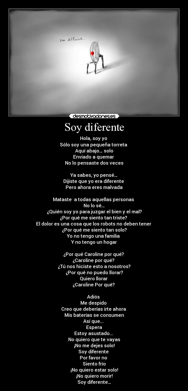Soy diferente - 