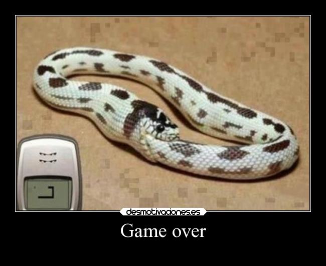Game over -