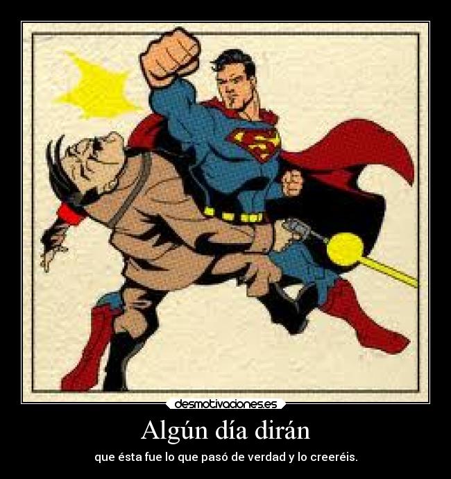 Algún día dirán - 