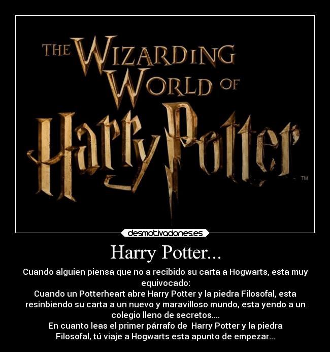 Harry Potter... -