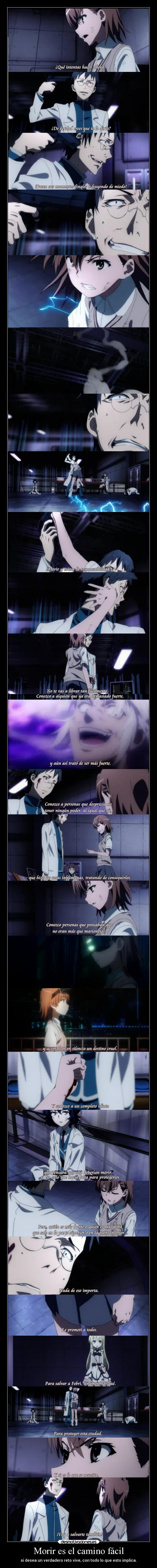 carteles alegria tristeza anime morir salida camino facil reto verdad vivir full raptorhunters reilgun desmotivaciones
