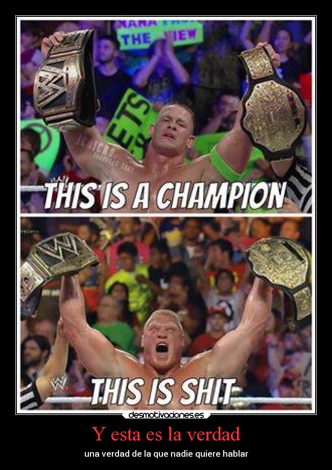 Y esta es la verdad - una verdad de la que nadie quiere hablar