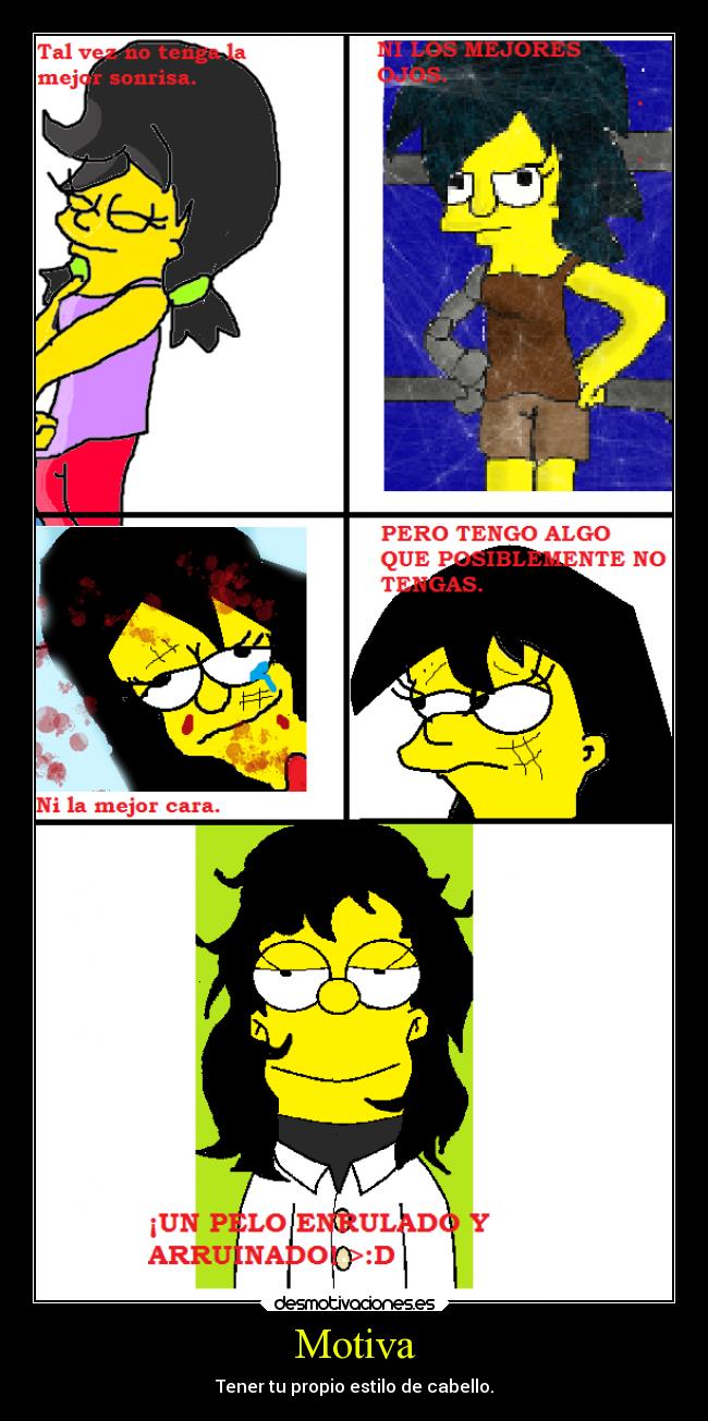 Motiva - Tener tu propio estilo de cabello.