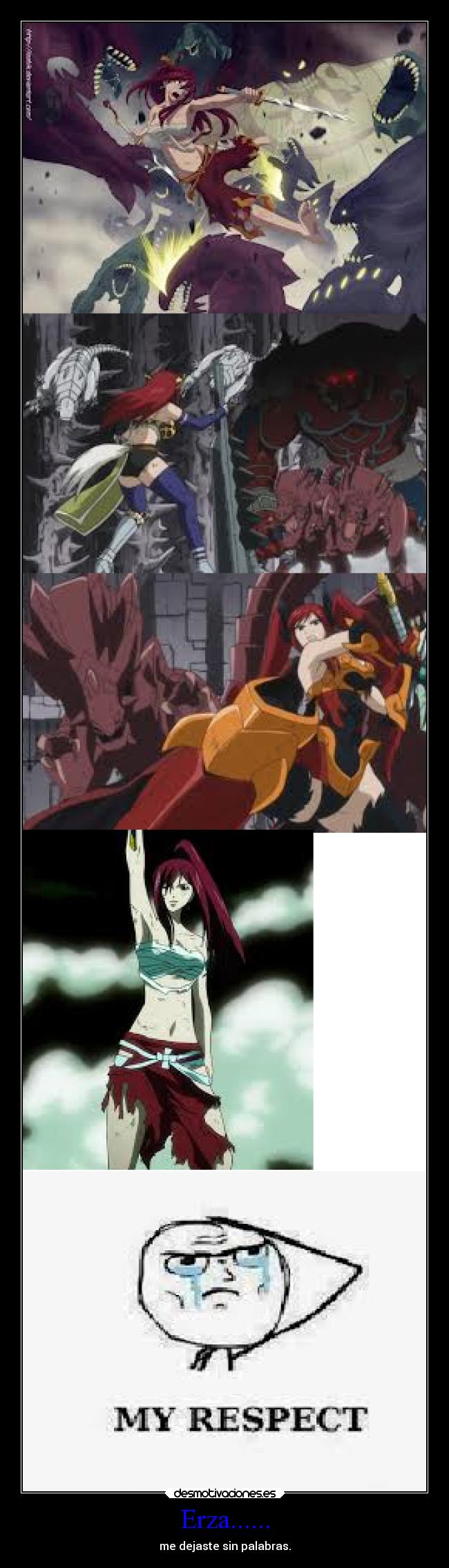 Erza...... - me dejaste sin palabras.