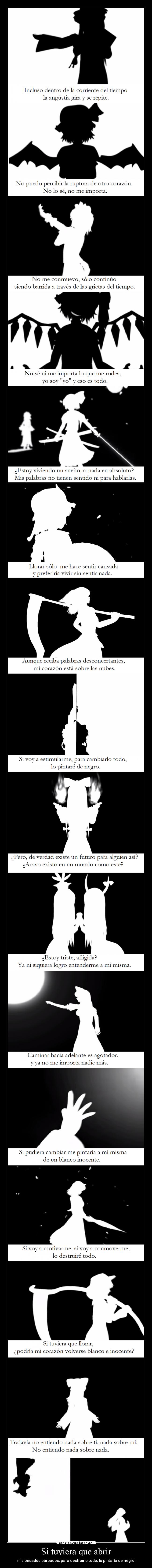 Si tuviera que abrir -