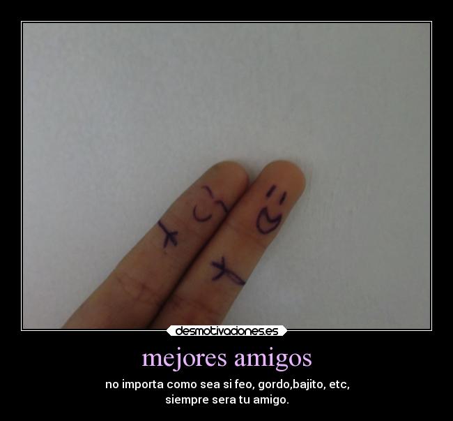mejores amigos -