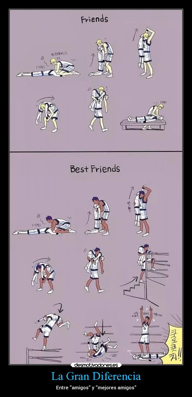 La Gran Diferencia - Entre amigos y mejores amigos