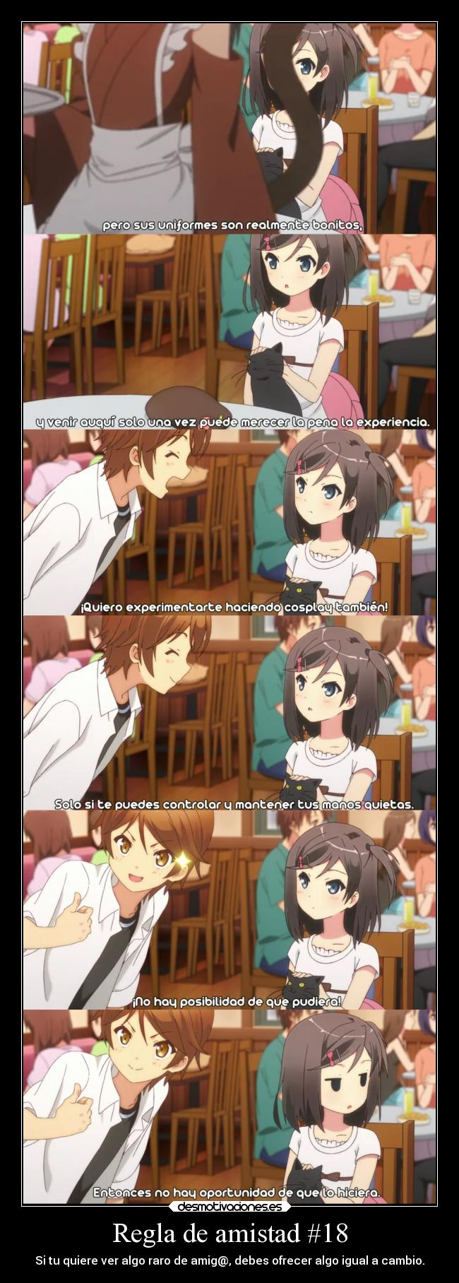 Regla de amistad #18 - 