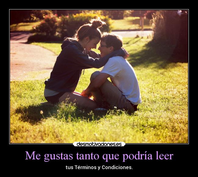 Me gustas tanto que podría leer -