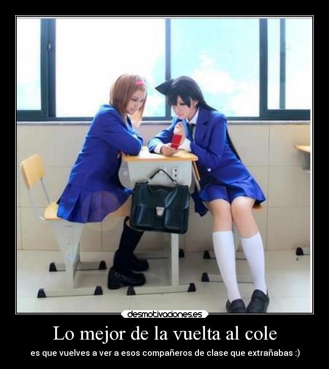 Lo mejor de la vuelta al cole -