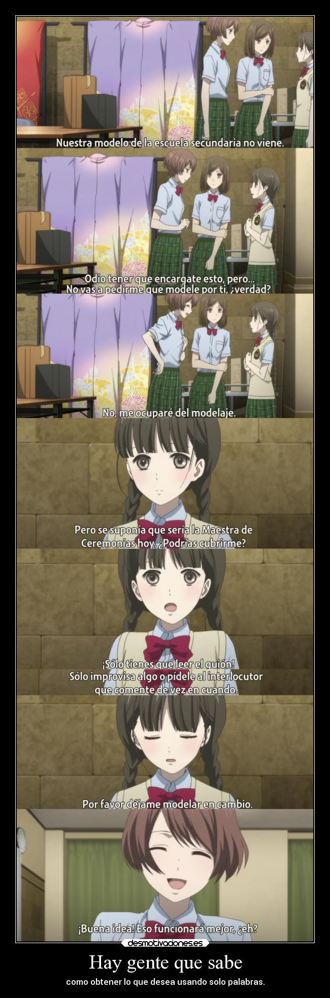 Hay gente que sabe -