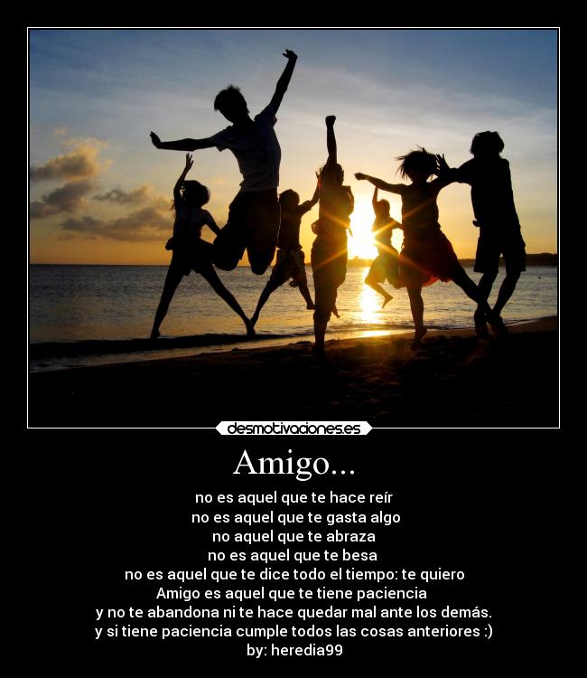Amigo... -
