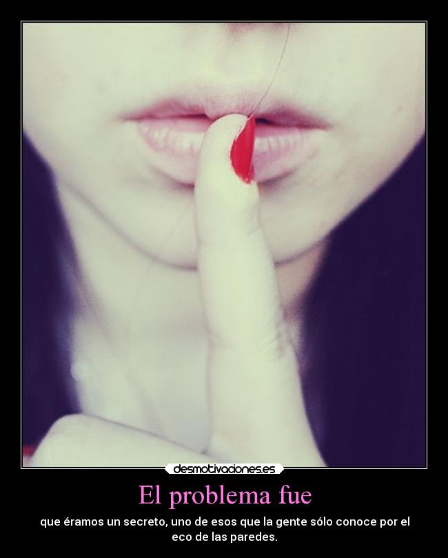 El problema fue -