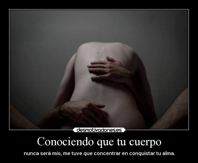 Conociendo que tu cuerpo -