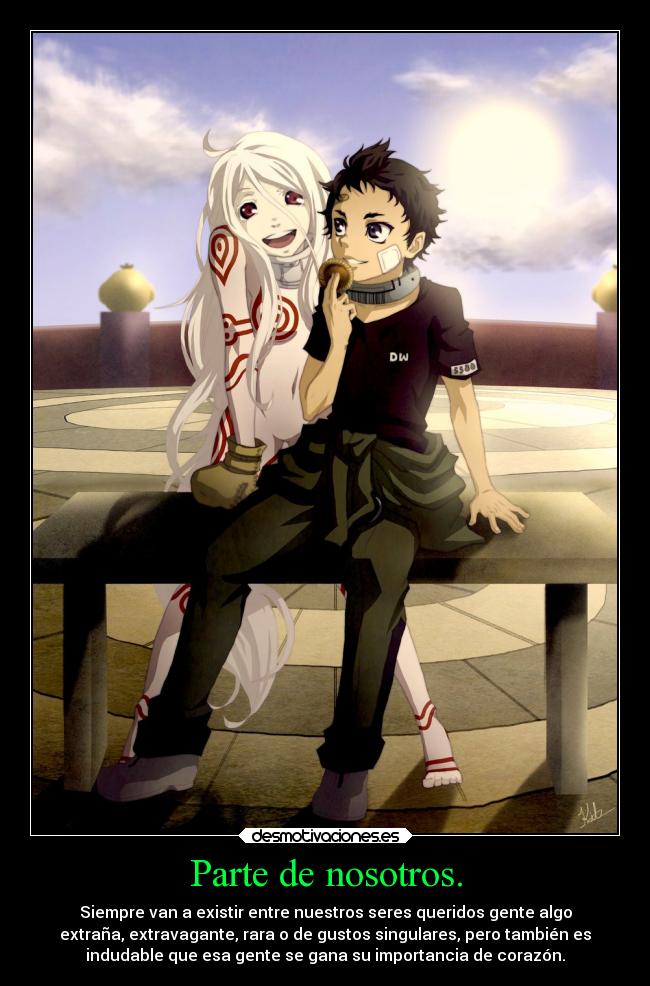 Parte de nosotros. -