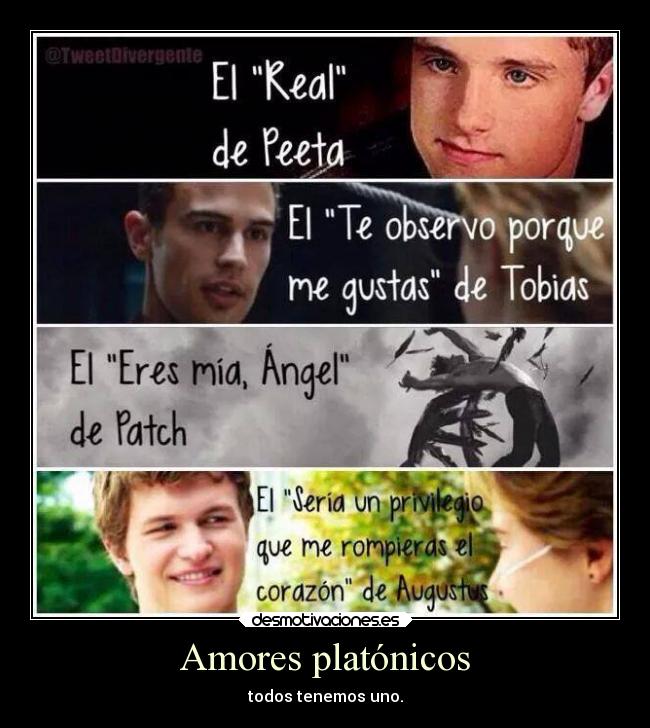 Amores platónicos -