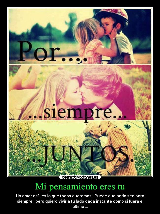 Mi pensamiento eres tu -